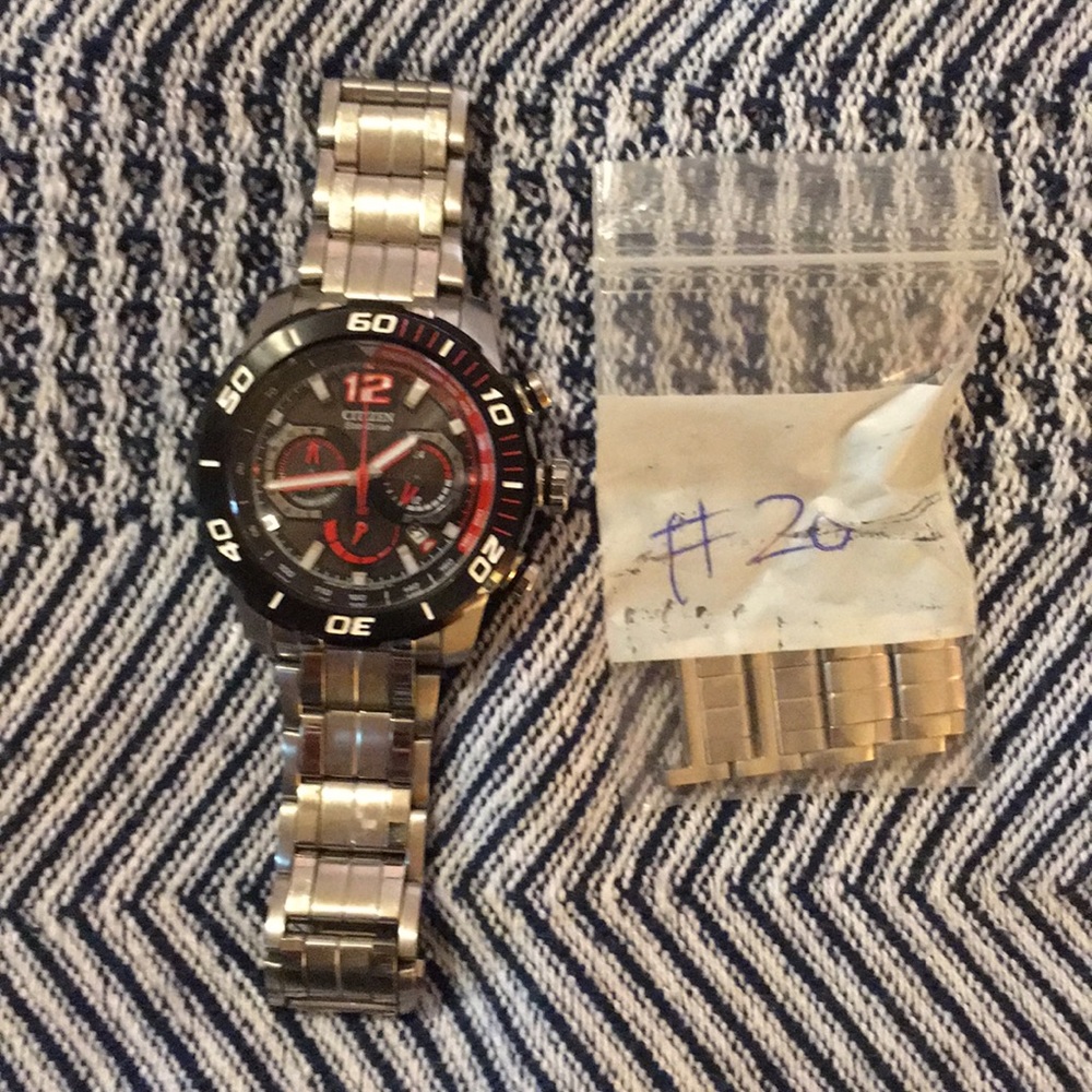 Used citizens eco drive chronograph